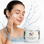 Natural Collagen Face Cream | Hydrating & Firming Moisturizer | 100ml (3.38 fl oz)