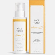 Vitamin C Brightening Skincare Set – Face Toner, Serum & Cream | Hydrating Anti-Aging Skin Care Kit
