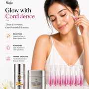 Glow Trio Set | PDRN Pink Serum, NAD+ Lifting Essence & Hydrating Stick Balm | Complete Skincare Set