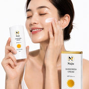 Hydrating Sunscreen Cream SPF 50+++ | UVA/UVB Protection | Non-Greasy Daily Moisturizer | 50ml