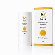 Hydrating Sunscreen Cream SPF 50+++ | UVA/UVB Protection | Non-Greasy Daily Moisturizer | 50ml