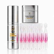 Glow Trio Set | PDRN Pink Serum, NAD+ Lifting Essence & Hydrating Stick Balm | Complete Skincare Set