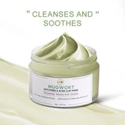 Mugwort Clay Mask 55g – Deep Cleansing Face Mask for Pores, Blackheads & Oil Control